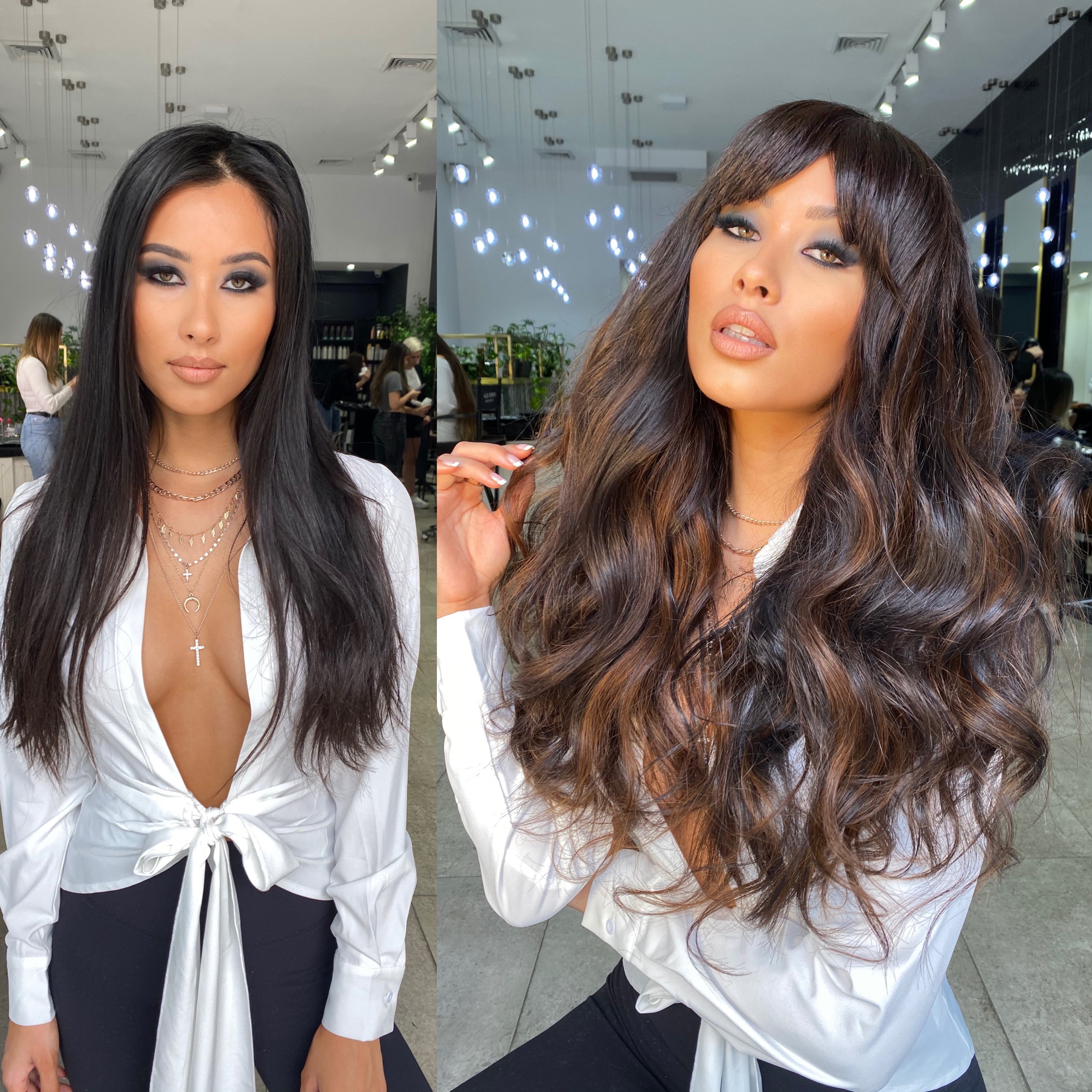 Brown hair extensions Clearance