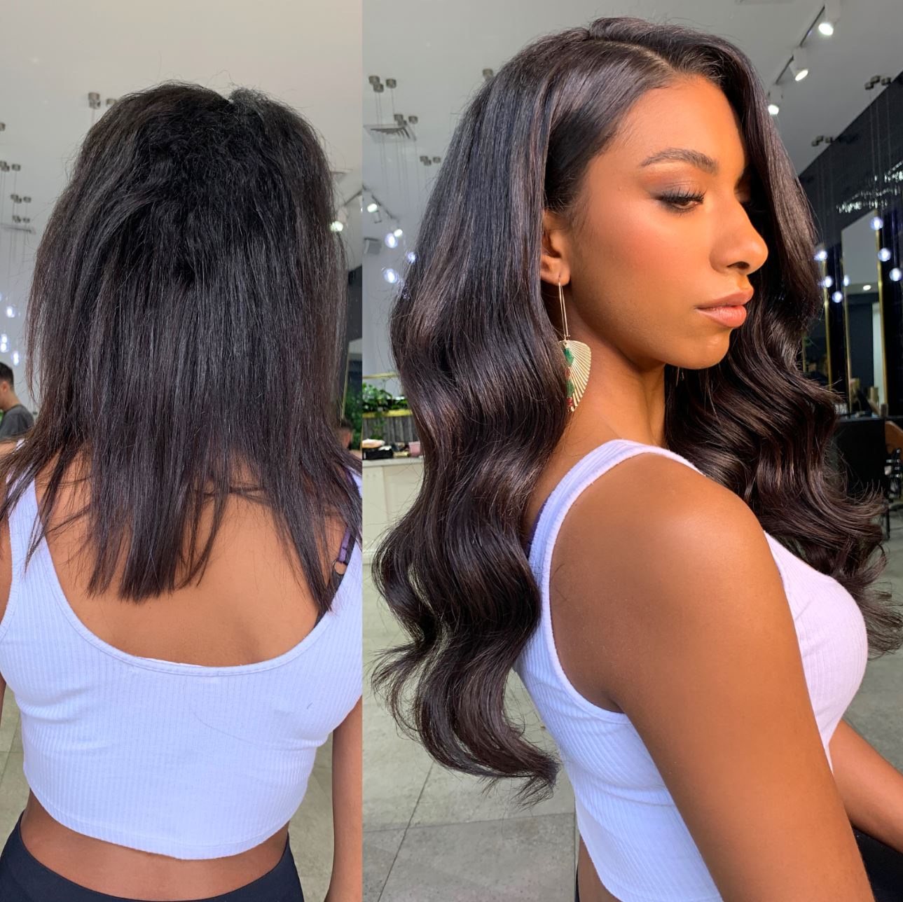 Black hair extensions australia Clearance