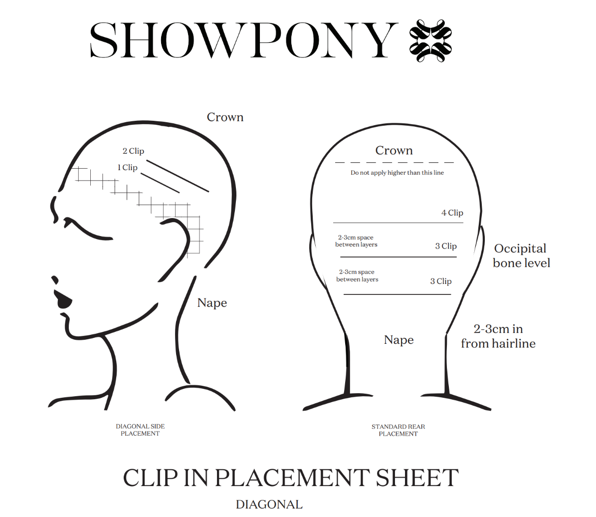 20" 7-piece Clip In Hair Extensions Box Set