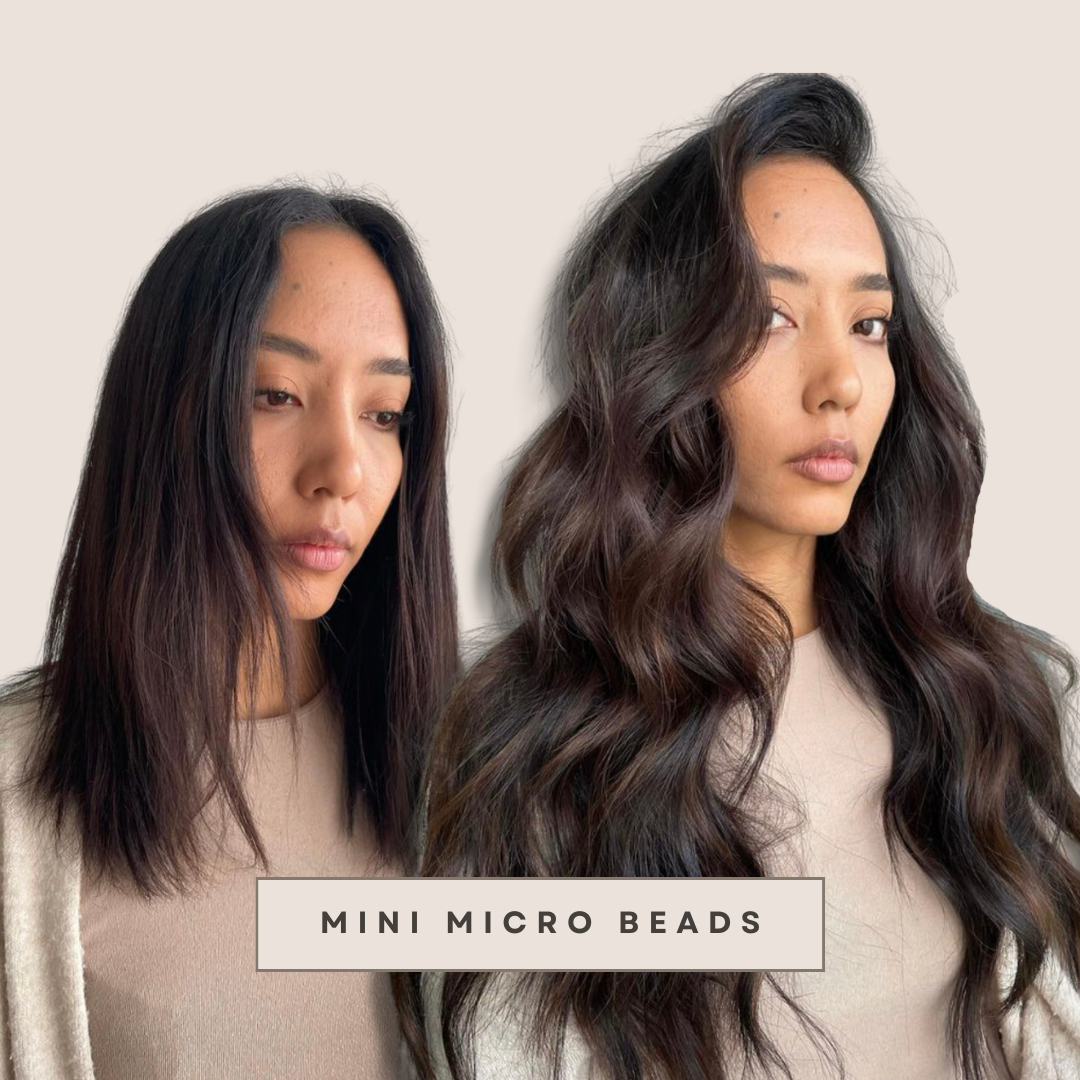 20 Mini Micro Bead Hair Extensions – Showpony Hair Retail Australia