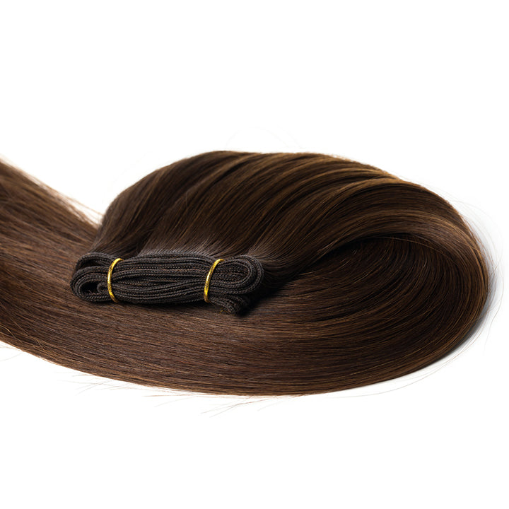 20" Weft Human Hair Extensions (No Clips)