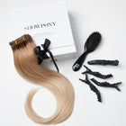 20" 7-piece Clip In Hair Extensions Box Set