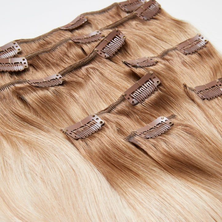 20" 7-piece Clip In Hair Extensions Box Set