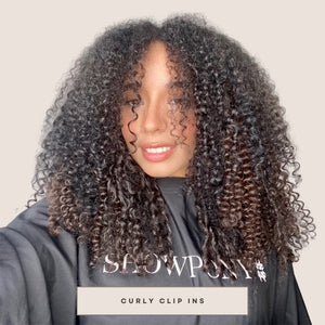 3-Piece Curly Clip In Hair Extensions Box Set