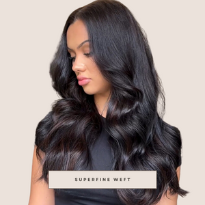 20" Superfine Weft Human Hair Extension (No Clips)