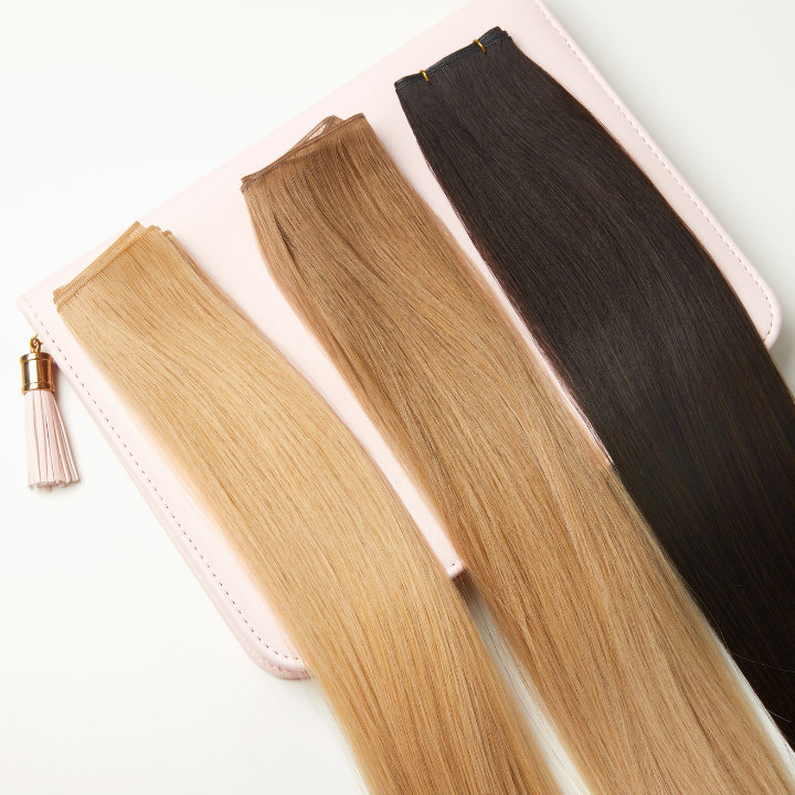 20" Superfine Weft Human Hair Extension (No Clips)