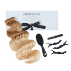 3-Piece Wavy Clip In Hair Extensions Box Set