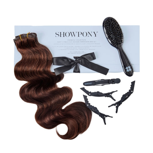3-Piece Wavy Clip In Hair Extensions Box Set