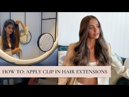 20" 7-piece Clip In Hair Extensions Box Set