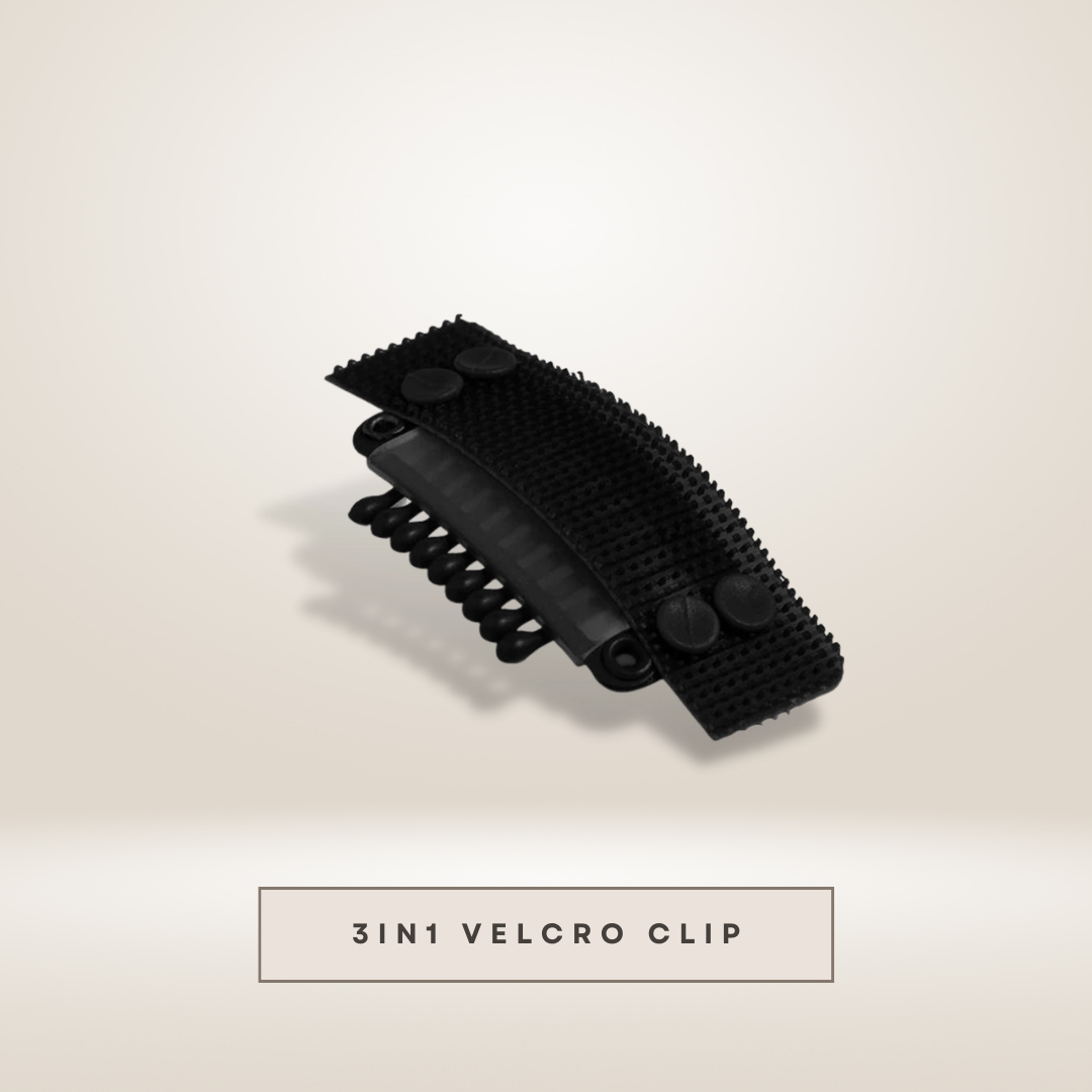 Velco Extensions 3 in 1 Hair Extension Velcro Clip – Showpony Hair Retail Australia