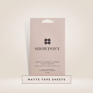 Matte Single Sided Tape Sheets 60pc